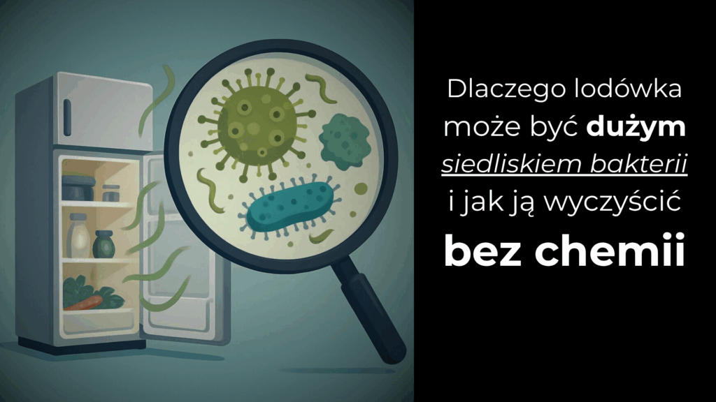 Dlaczego lodówka może być dużym siedliskiem bakterii i jak ją wyczyścić bez chemii
