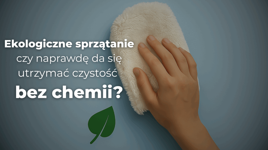Ekologiczne sprzątanie – czy naprawdę da się utrzymać czystość bez chemii?