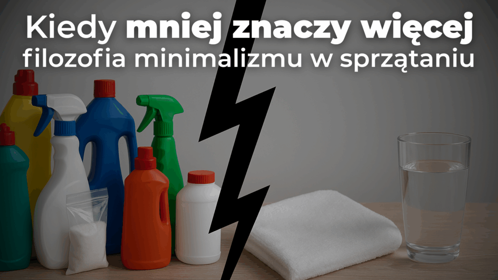 Kiedy mniej znaczy więcej – filozofia minimalizmu w sprzątaniu