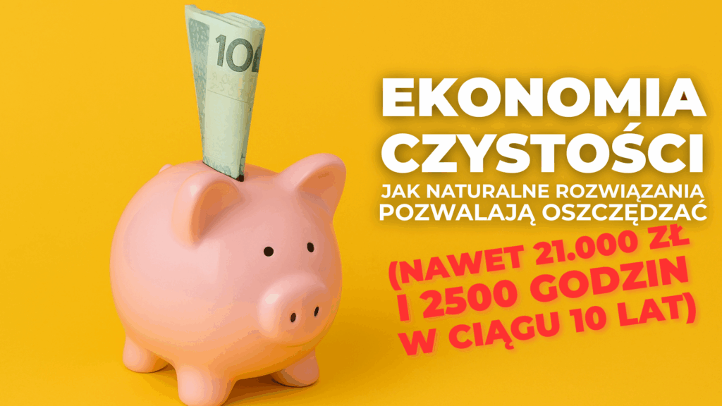Ekonomia czystości: jak naturalne rozwiązania pozwalają oszczędzać